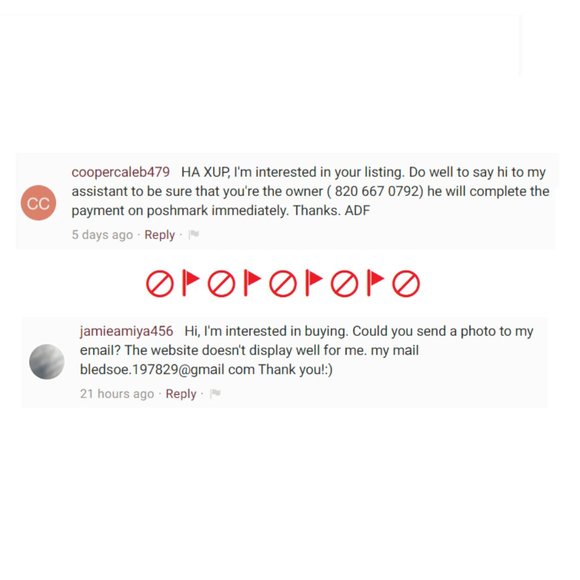 🚫⚠️ POSH SCAMS ⚠️🚫 - Picture 2 of 2